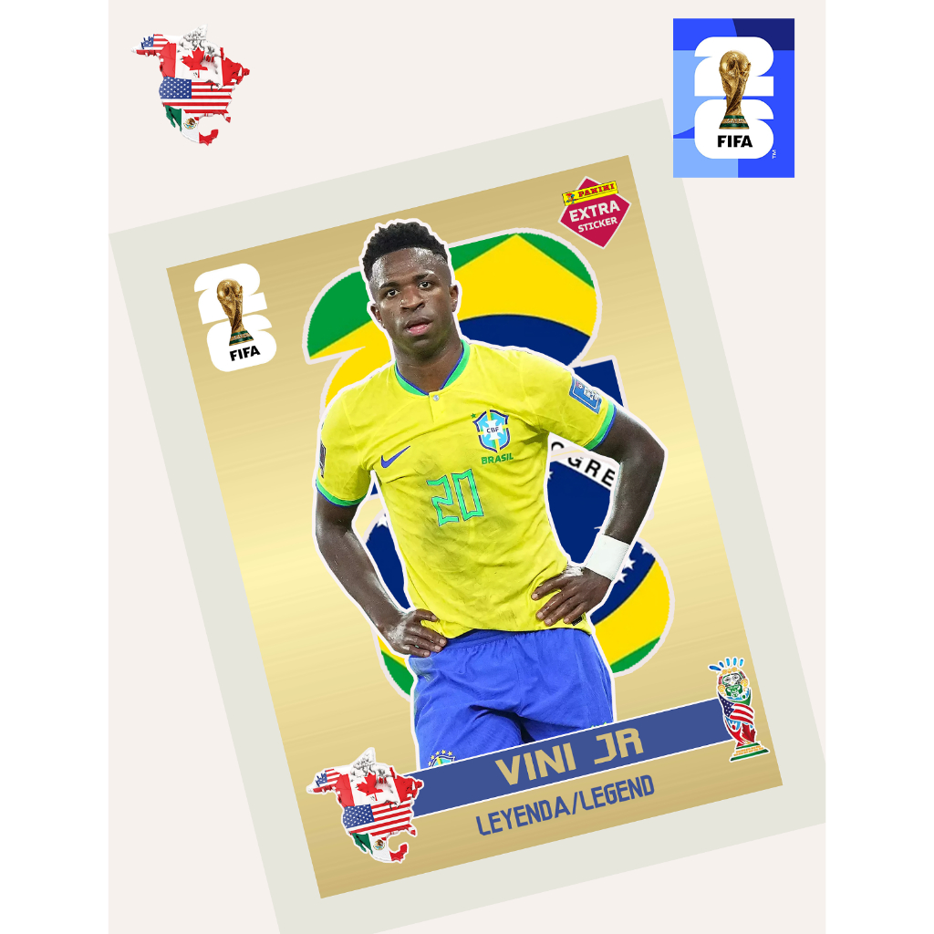 Álbum copa do mundo 2026 | Oficial Panini | 1 Álbum e 1 pacote de Figuras